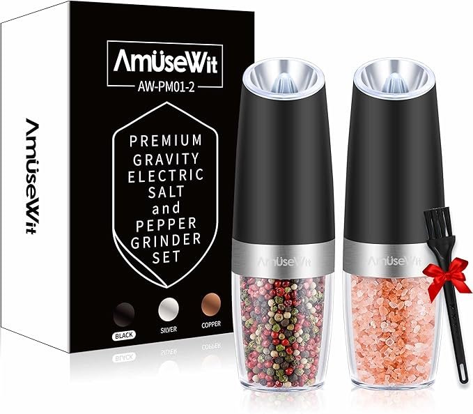 AmuseWit Gravity Electric Salt and Pepper Review