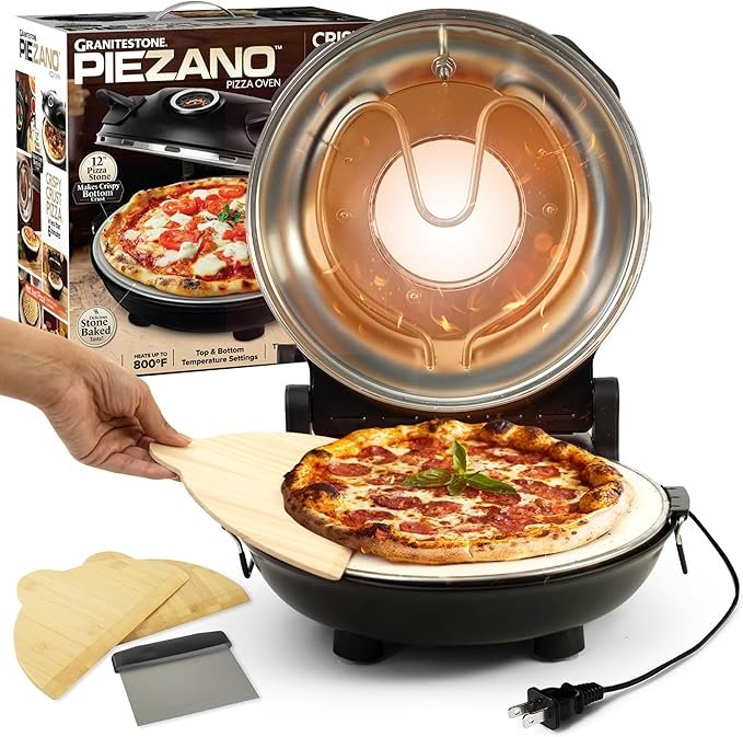 PIEZANO Electric Pizza Oven 12 Inch Review