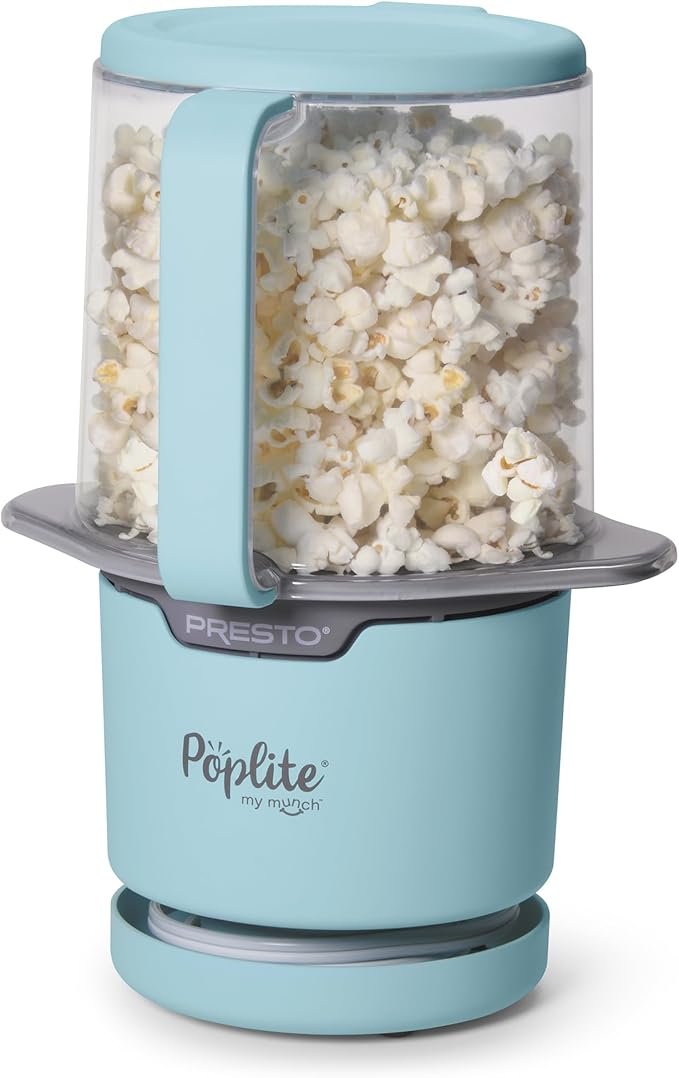 Presto 04811 PopLite My Munch Hot Air Popcorn Popper Review
