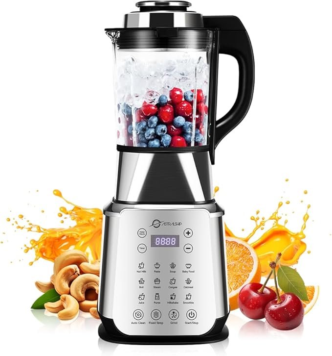 ASH01-S Professional 59OZ Countertop Blender for Smoothies Review