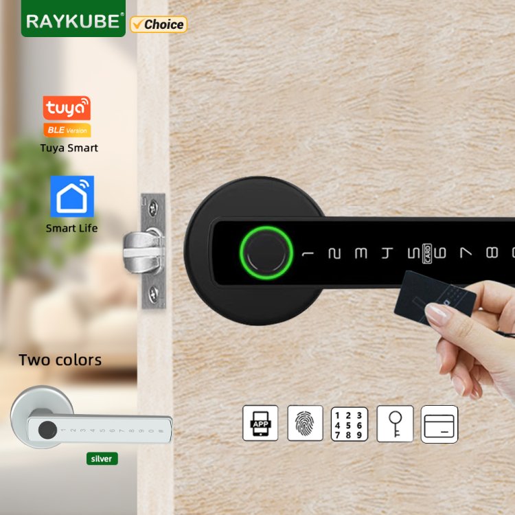 RAYKUBE M5 Tuya BLE Smart Fingerprint Door Lock Review