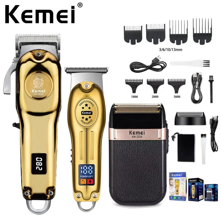 Kemei KM-2628 KM-678 KM-2024 Professional Electric Hair Clipper Review