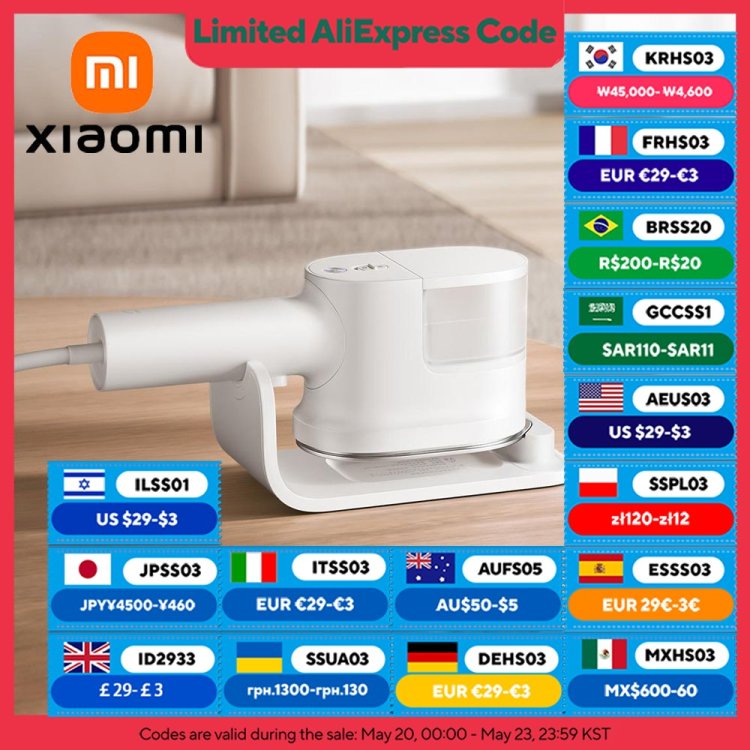 XIAOMI MIJIA Handheld Garment Steamer Review