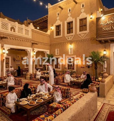 مراجعة مطعم القرية النجدية الرياض